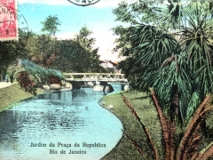 Rio de Janeiro Jardim da Praca da Republica