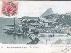 Rio de Janeiro Morro da Gloria e Entrada da Barra