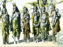 Frauen des Herero-Häuptlings Kaweiho