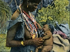 Klippkaffernfrau mit Kind