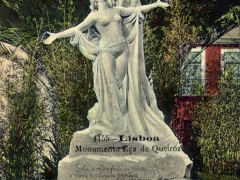 Lisboa Monumento Eca de Queiroz