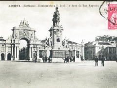 Lisboa Monumento a D Jose I e Arco da Rua Augusta