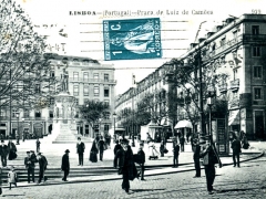 Lisboa Praca de Luiz de Camoes