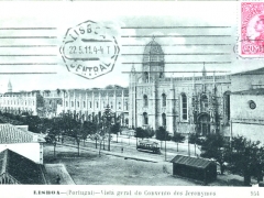 Lisboa Vista geral do Convento dos Jeronymos