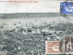 Panorama de Lisboa visto do Castelo de Sao Jorge