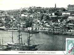 Porto Vista geral e rio Douro