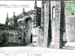 Thomar Convento de Christo Fachadas templaria e manuenlina