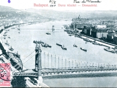 Budapest Duna reszlet Donaubild