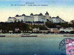 Budapest Kir var es varbazar Königl Burg und Burgbazar