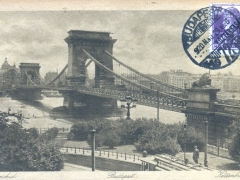 Budapest Lanchid Kettenbrücke