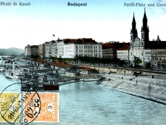 Budapest Petöfi Platz und Corso