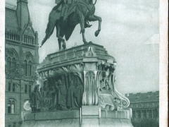 Budapest Statue du comte Jules Andrassy