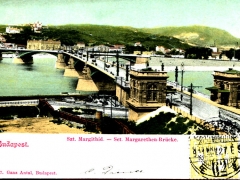 Budapest Szt Margithid Sct Margarethen Brücke