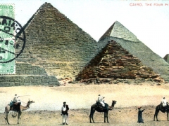 Cairo the four Pyramids