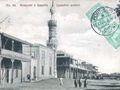 Mosquee a Ismailia quartier arabe