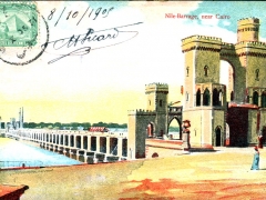 Nile Barrage near Cairo