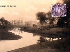 Paysage en Egypte
