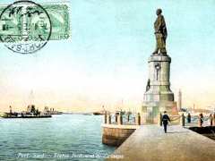 Port Said Statue Ferdinand de Lesseps