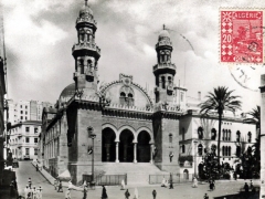 Alger Cathedrale et Palais d'Hiver du Gouverneur