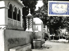 Alger Fontaine de la Mosquee du Hamma