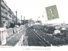 Alger Les Boulevards et les Quais