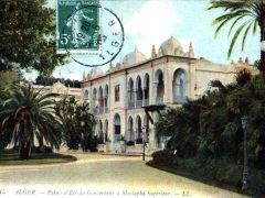 Alger Palais d'Ete du Gouverneur a Mustapha Superieur
