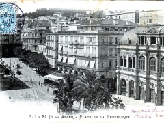 Alger Place de la Republique