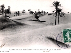 Colomb Bechar Les dunes