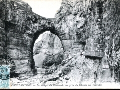 Constantine Les Gorges du Rhummel vue prise du Chemin des Touristes