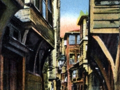 Constantinople Straßenansicht Frankatur Algerien