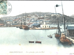 Philippeville Vue generale prise du Port