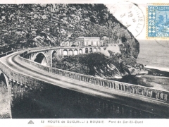 Route de Djidjelli a Bougie Pont de Dar El Qued