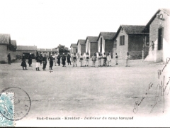 Sud Oranais Kreider Interieur du camp baraque