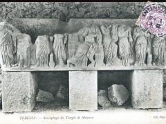 Tebessa Sarcophage du Temple de Minerve