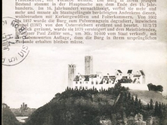 die Burg Grünwald im Isartal