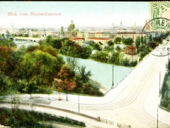 München Blick vom Maximilianeum