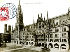 München Rathaus und Marienplatz