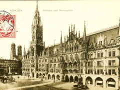 München Rathaus und Marienplatz