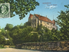 Nürnberg Burg von Westen