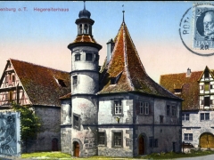 Rothenburg o T Hegereiterhaus