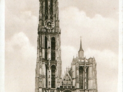 Anvers Vue de la Cathedrale