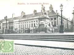 Bruxelles Le monument des Martyrs