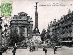 Bruxelles Monument eleve a la Memoire d'Anspach