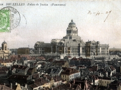 Bruxelles Palais de Justice Panorama