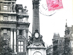 Bruxelles Place de Broukere Monument Anspach