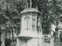 Bruxelles Statues des Comtes d'Egmont et de Hornes