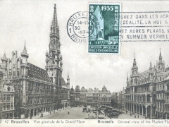 Bruxelles Vue generale de la Grand'Place