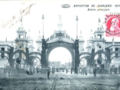 Charleroi Exposition 1911 Entree principale