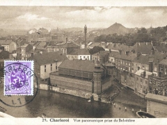 Charleroi Vue panoramique prise du Belvedere