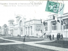 Gand 1913 Exposition L'Avenue des Nations